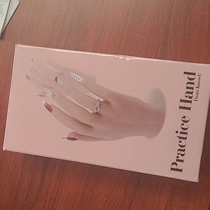 New in box! Know U Rubber practice manicure salon hand mold